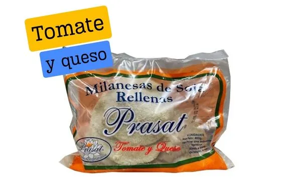 SOJA RELLENA PRASAT TOMATE Y QUESO