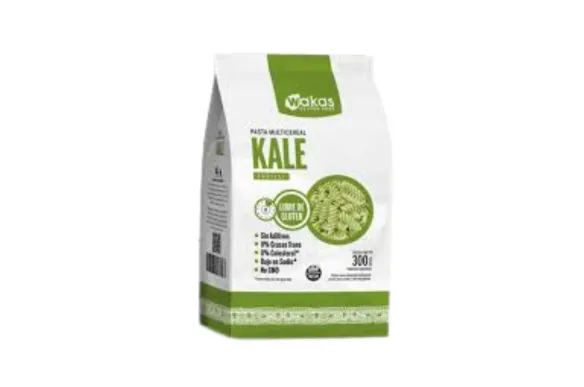 FIDEO FUSILLI MULTICEREAL CON KALE