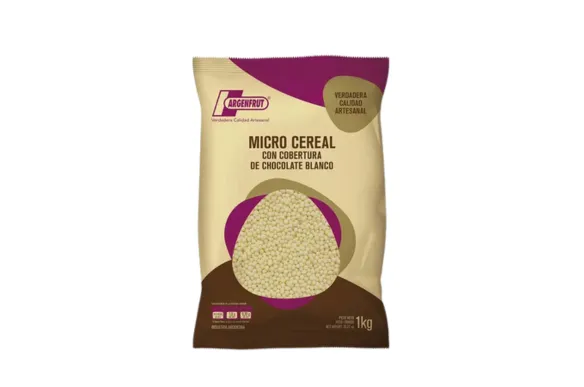 MICROCEREAL COBERTURA CHOCOLATE BLANCO
