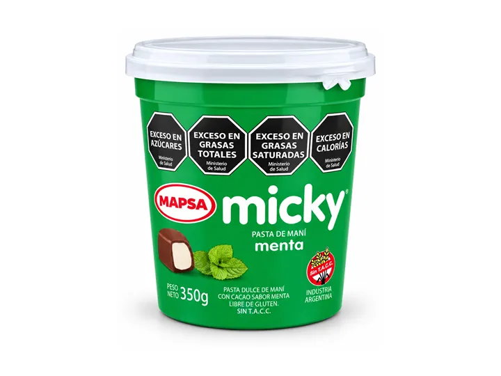 PASTA UNTABLE MICKY  MENTA