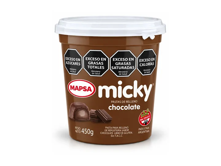 PASTA UNTABLE MICKY CHOCOLATE
