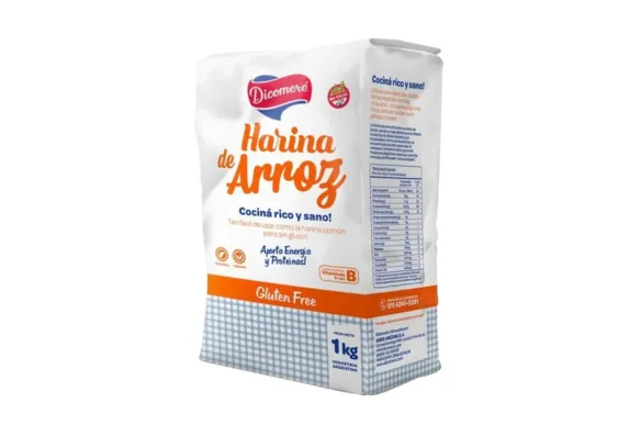 HARINA DE ARROZ SIN TACC DICOMERE