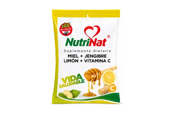 CARAMELOS MIEL, JENGIBRE Y LIMON