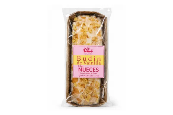 BUDIN ARTESANAL VAINILLA