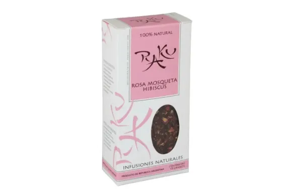 TE 100% NATURAL BLEND ROSA MOSQUETA E HIBISCUS