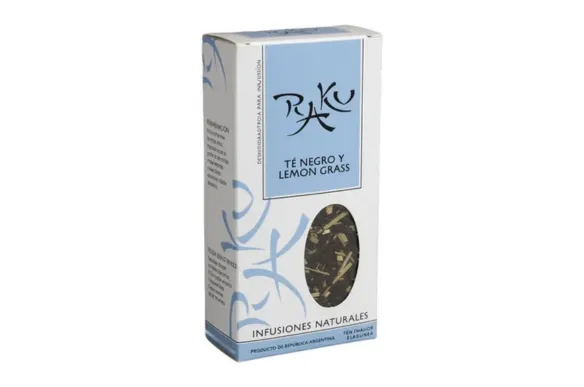 TE 100% NATURAL BLEND NEGRO Y LEMONGRASS