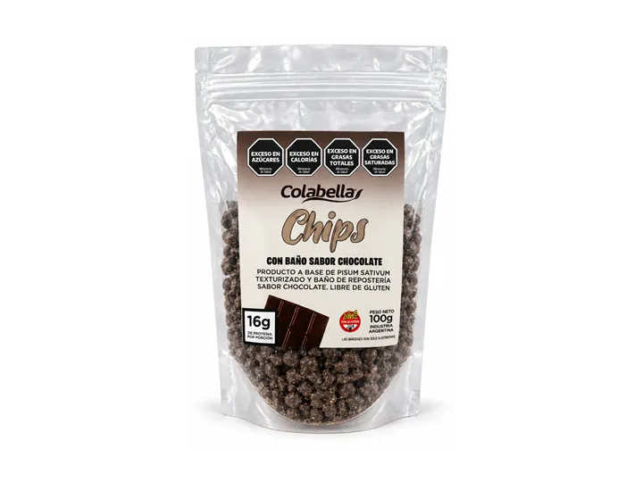 CHIPS PROTEICOS CHOCOLATE NEGRO