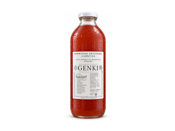 KOMBUCHA ARTESANAL FRUTILLA