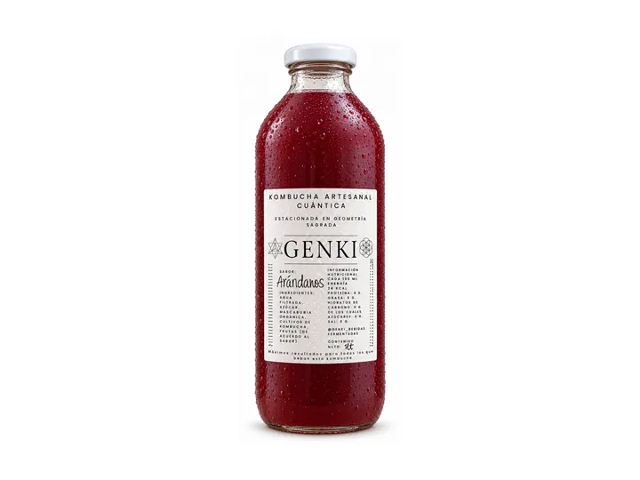 KOMBUCHA ARTESANAL ARANDANOS