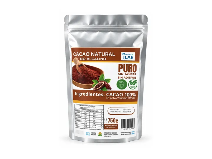 CACAO NATURAL NO ALCALINO