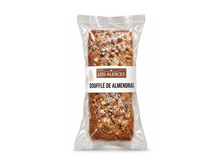 BUDIN SOUFFLE  DE ALMENDRAS LOS ALERCES