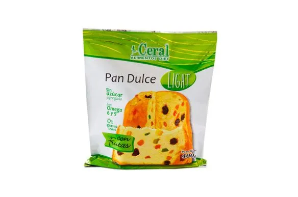 PAN DULCE CERAL CON FRUTAS