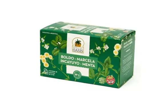 MEZCLA DIGESTIVA BOLDO - MARCELA - INCA - MENTA
