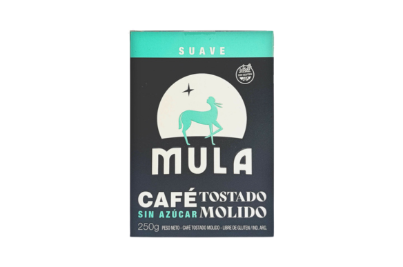 CAFE SIN AZUCAR SUAVE MULA 250GR